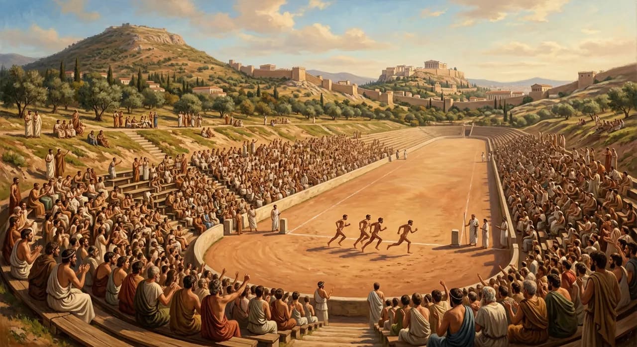 Panathenaic Stadium, 330 BC