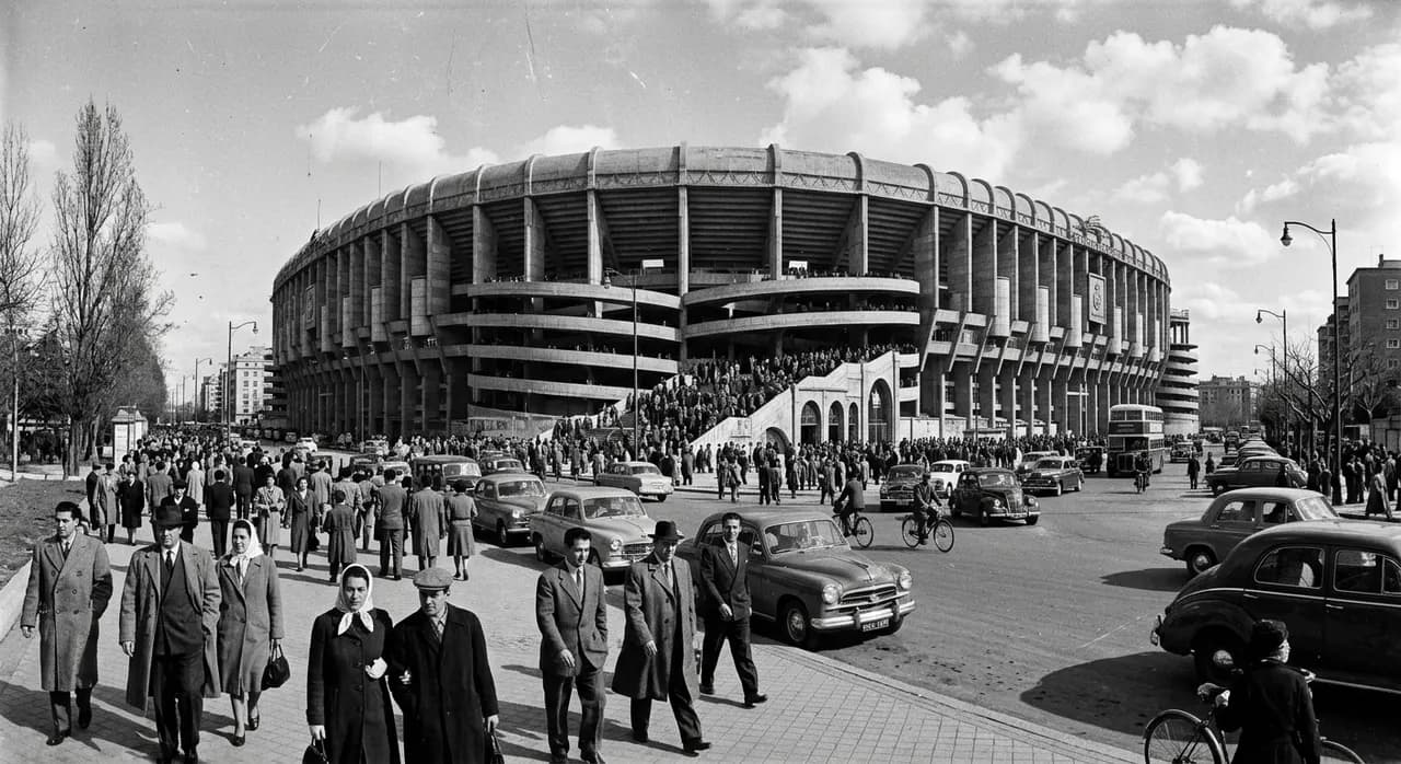 Santiago Bernabéu, 1947