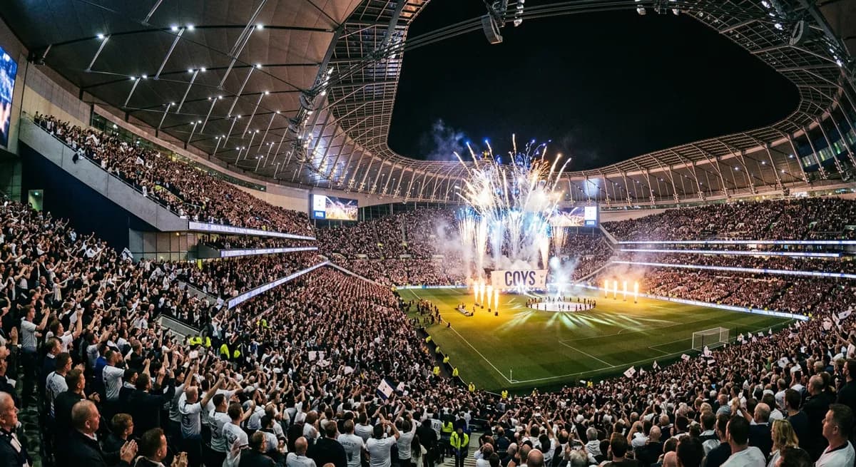 Tottenham Hotspur Stadium, 2017