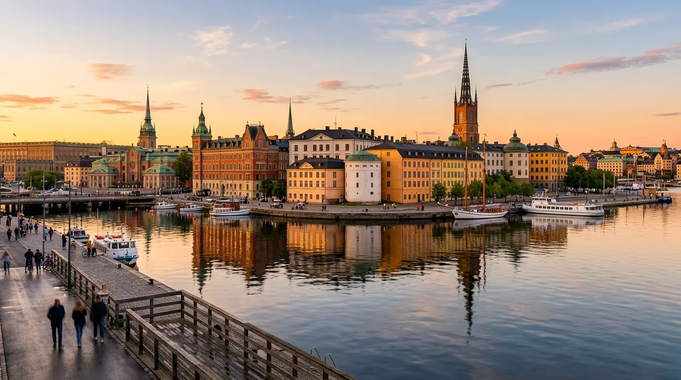 Stockholm skyline